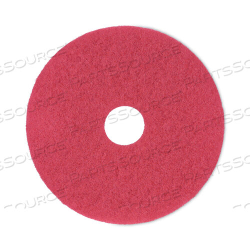 OEM#: BWK4017REDBUFFIING FLOOR PADS, 17 ДИАМЕТР, КРАСНЫЙ, 5/КОРОБКА от Boardwalk