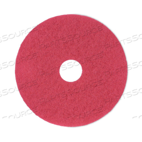 OEM#: BWK4016REDBUFFIGHING FLOOR PADS, 16 ДИАМЕТР, КРАСНЫЙ, 5/КОРОБКА от Boardwalk