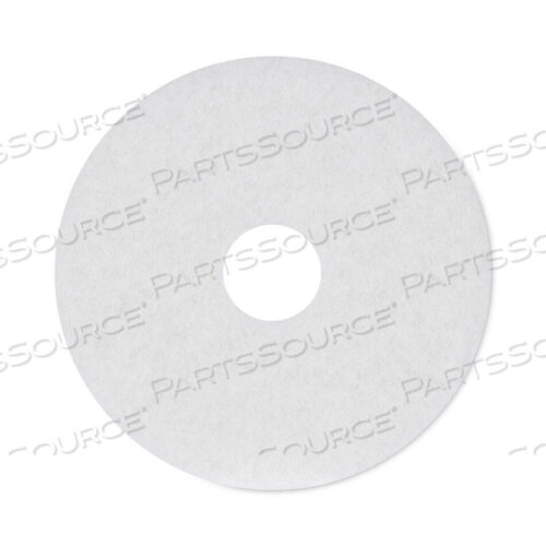 OEM#: BWK4015WHIPOLISHING FLOOR PADS, 15 ДИАМЕТР, БЕЛЫЕ, 5/КОРОБКА от Boardwalk