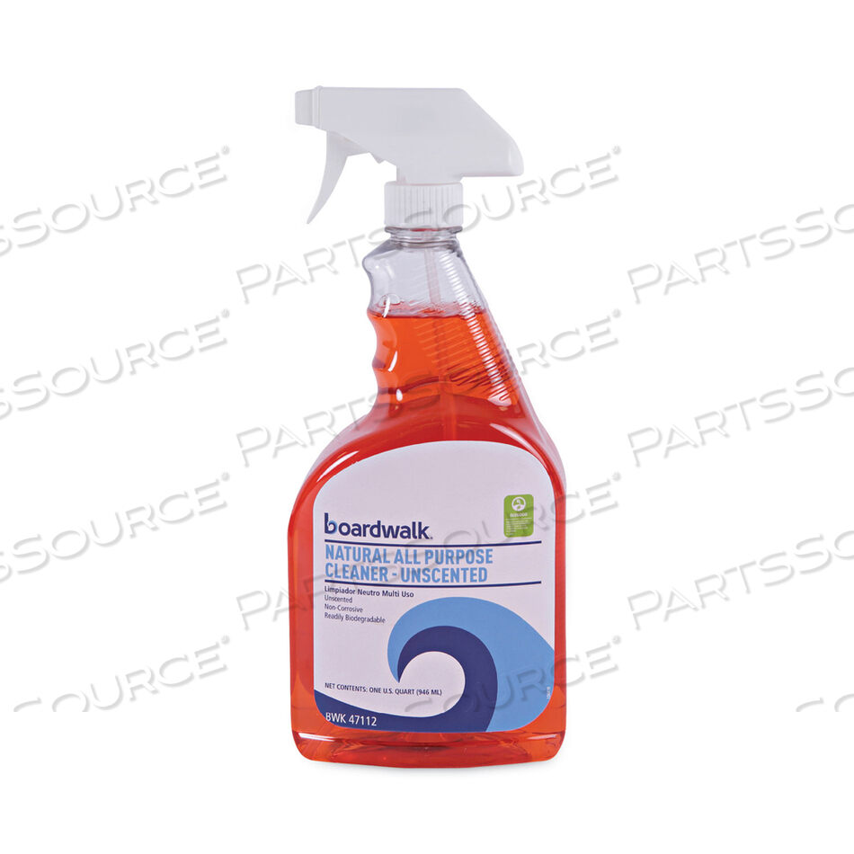OEM#: 951400-12ESSNNATURAL УНИВЕРСАЛЬНОЕ ЧИСТЯЩЕЕ СРЕДСТВО, БЕЗ ЗАПАХА, 32 УНЦИИ, РАСПЫЛИТЕЛЬНЫЙ ФЛАКОН, 12 ШТУК В КОРОБКЕ от Boardwalk