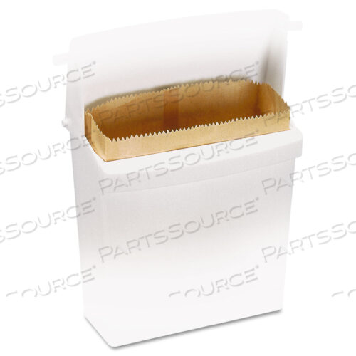 ВОЩЕНЫЕ ПАКЕТЫ ДЛЯ ГИГИЕНИЧЕСКИХ САЛФЕТОК, КОРИЧНЕВЫЕ, 9,75 Ш X 3,75 Г X 9,88 В, 250 ШТ./КОРОБКА