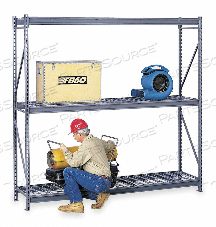 OEM#: 6940BULK RACK STARTER 120 H 60 W 36 D СЕРЫЙ от Tennsco Corp.