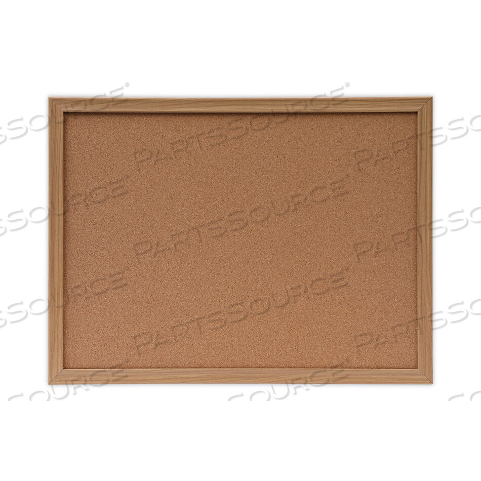 OEM#: 43602-UNVCORK BOARD WITH OAK STYLE FRAME, 24 X 18, NATURAL, OAK-FINISHED FRAME by Universal