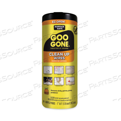 САЛФЕТКИ ДЛЯ ОЧИСТКИ, 8 X 7, АРОМАТ ЦИТРУСОВЫЙ, БЕЛЫЕ, 24/КАНИСТРА