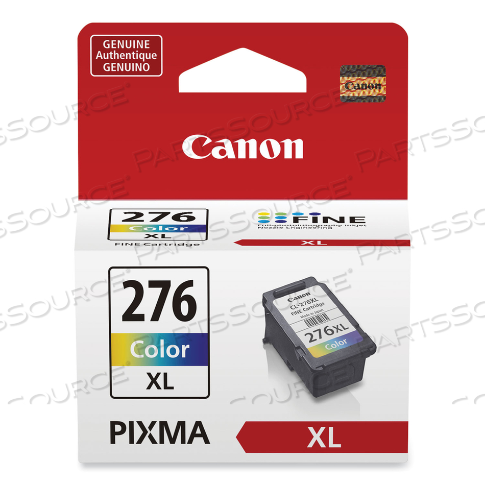 OEM#: 4987C0014987C001 (CL-276XL) ЧЕРНИЛА CHROMALIFE 100 HIGH-YIELD, РЕСУРС 300 СТРАНИЦ, ТРЕХЦВЕТНЫЙ от Canon (бытовая электроника)