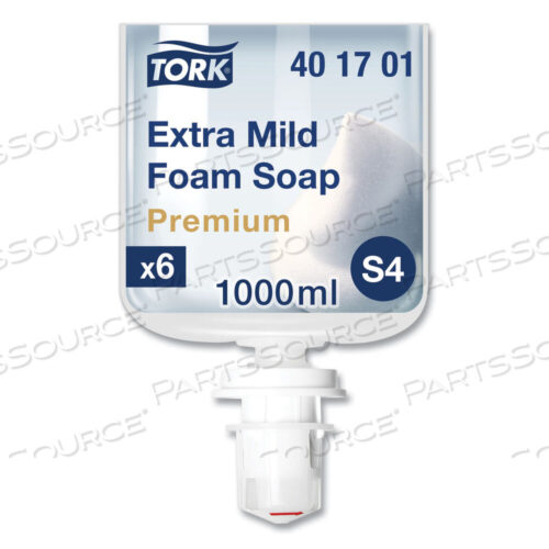 OEM#: 401701PREMIUM EXTRA MILD FOAM SOAP, SENSITIVE SKIN, UNSCENTED, 1 L, 6/CARTON by Tork