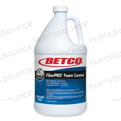 OEM#: 4030400FIBERPRO FOAM CONTROL LIQUID GASSED, БУТЫЛКА 1 ГАЛЛОН, 4 ШТ./КОРОБКА от Betco Corporation