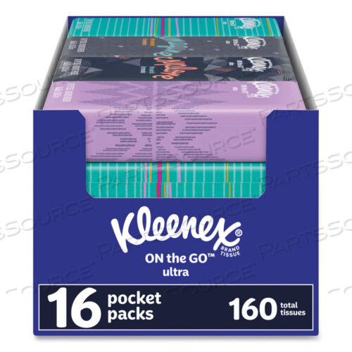 OEM#: 54635ON THE GO PACKS САЛФЕТКИ ДЛЯ ЛИЦА, 3-СЛОЙНЫЕ, БЕЛЫЕ, 10 ШТ./ПАКЕТ, 16 ПАКЕТОВ/УПАКОВКА, 6 УПАКОВОК/КОРОБКА от Kleenex