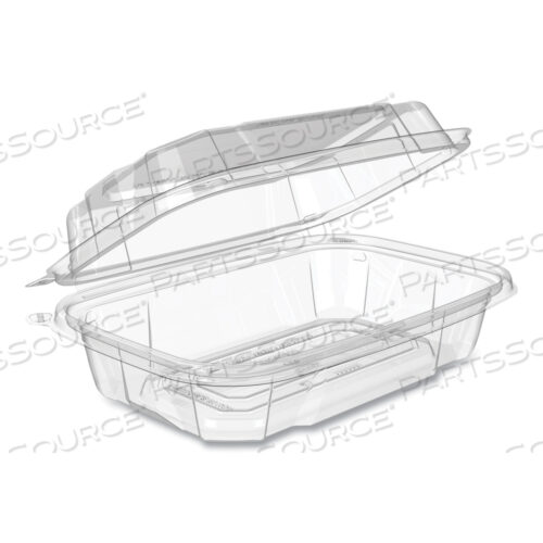 Пластиковые контейнеры SAFESEAL на вынос с шарнирами, 6,6 X 9,4 X 3, прозрачные, пластик, 150 шт./коробка