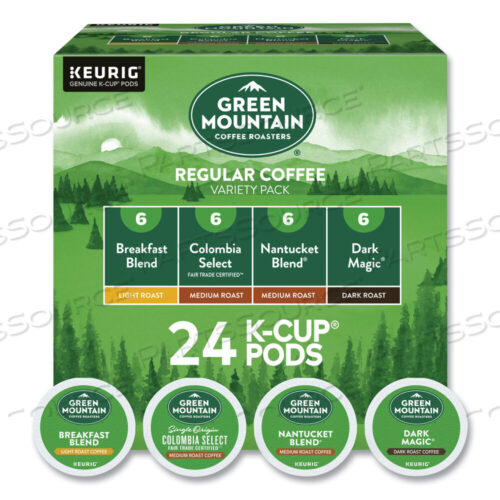 OEM#: 5000374159ОБЫЧНАЯ УПАКОВКА КОФЕ K-CUPS, АССОРТИ ВКУСОВ, 24/КОРОБКА от Green Mountain Coffee