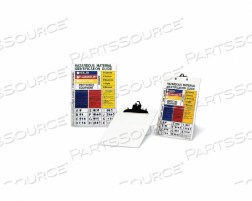 OEM#: 36672LSCLIPBOARD LEGEND HMIG от Brady Americas