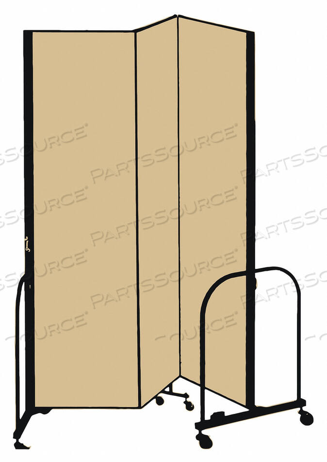 OEM#: CFSL803-DOF1881 ПЕРЕГОРОДКА 5 ФУТОВ 9 ДЮЙМОВ Ш X 8 ФУТОВ В БЕЖЕВЫЙ от Screenflex