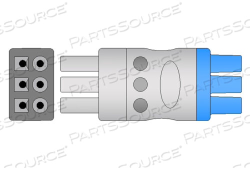 ЭКГ 3LD ПРОВОДНОЙ НАБОР ЗАЩЕЛКИ AHA