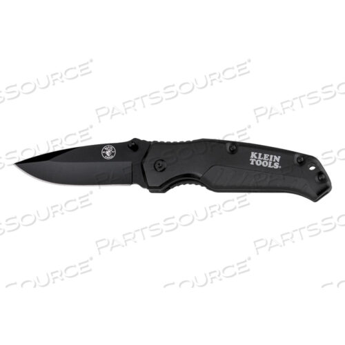 КАРМАННЫЙ НОЖ, ЧЕРНЫЙ, ЛЕЗВАНИЕ DROP-POINT