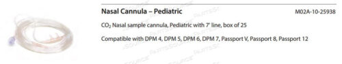 OEM#: M02A-10-25938CO2 КАНЮЛЯ ДЛЯ ОТБОРА НАЗАЛЬНЫХ ПРОБ С ЛИНЕЙ 7 ФУТОВ 25/КОРОБКА от Mindray North America