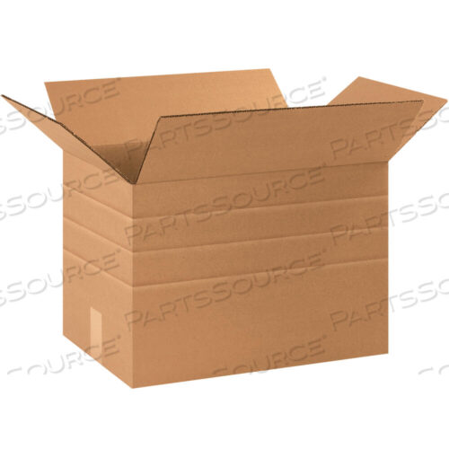 OEM#: MD171112МНОГОГЛУБИННЫЕ ГОФРОКОРОБКИ, 17 1/4 X 11 1/4 X 12, КРАФТ, 25/ПАКЕТ от BOX Partners (Box Acquisitions, LLC)