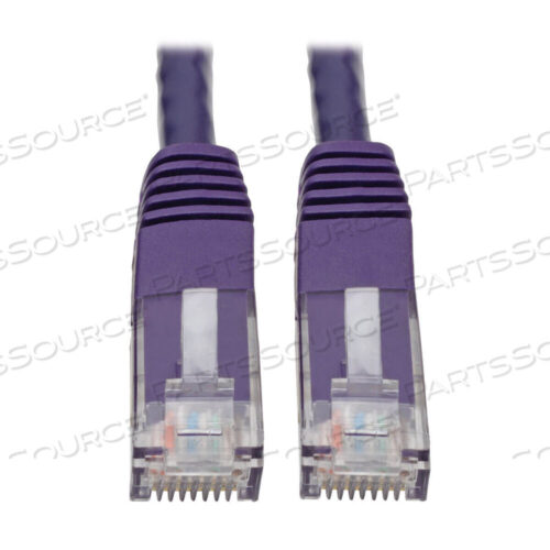 OEM#: N200-050-PUCAT6 CAT5E GIGABIT MOLDED PATCH CABLE RJ45 M/M 550MH PURPLE 50FT от Tripp Lite
