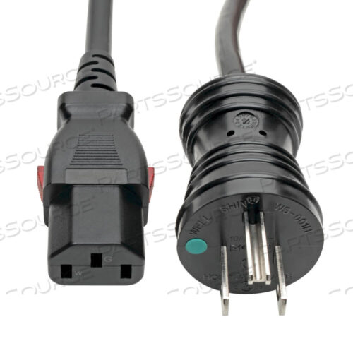 OEM#: P006-L06-HG106FT 18 AWG NEMA 5-15P - C13 ШНУР ПИТАНИЯ МЕДИЦИНСКОГО КЛАССА - ЧЕРНЫЙ от Tripp Lite