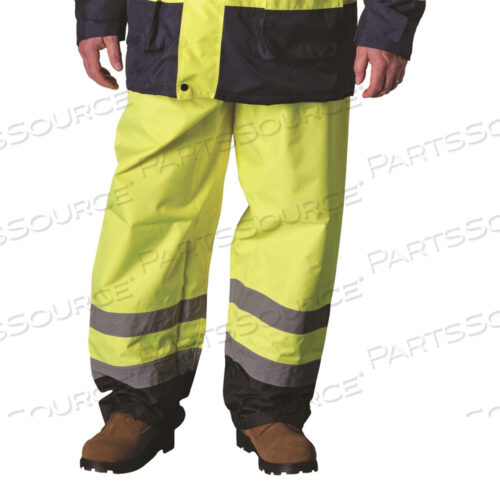 318-1757-YEL-2XL PIP - VALUE BLACK TRIM OVERPANT, ЖЕЛТЫЙ/ЧЕРНЫЙ, РАЗМЕР 2X-LARGE, КЛАСС E, ANSI/ISEA 107
