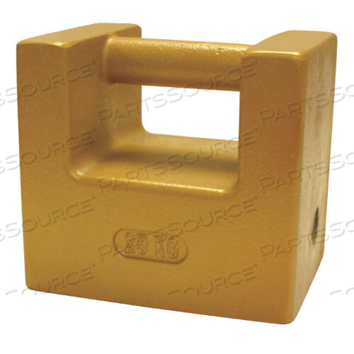 OEM#: 12775ВЕС, ЧУГУН, 5,5 ДЮЙМА X 7,09 ДЮЙМА X 7,63 ДЮЙМА, 25 КГ от Rice Lake Weighing Systems