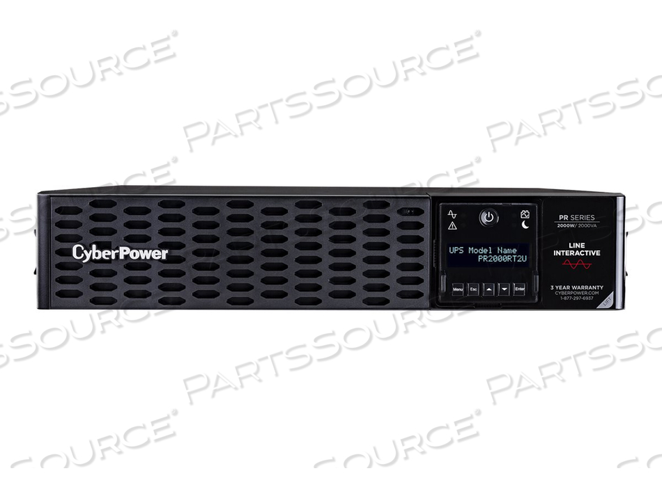 SMART APP SINEWAVE PR2000RT2U, ИБП (МОНТАЖ В СТОЙКУ / ВНЕШНИЙ), AC 100/110/120/125 В, 2000 ВАТТ, 2000 ВА, 9 АЧ, RS-232, USB, ВЫХОДНЫЕ РАЗЪЕМЫ: 8