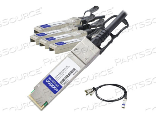 OEM#: QSFP-4X10G-C1M-AOMSA И TAA-СОВМЕСТИМЫЙ 40G-CU TWINAX DAC 1M от ADDON