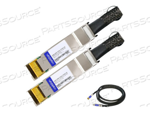 OEM#: QDD-400G-PDAC-2P5M-AOADDON СОВМЕСТИМЫЙ С JUNIPER NETWORKS TAA-СОВМЕСТИМЫЙ 400GBASE-CU QSFP-DD TO QSFP-DD D от ADDON