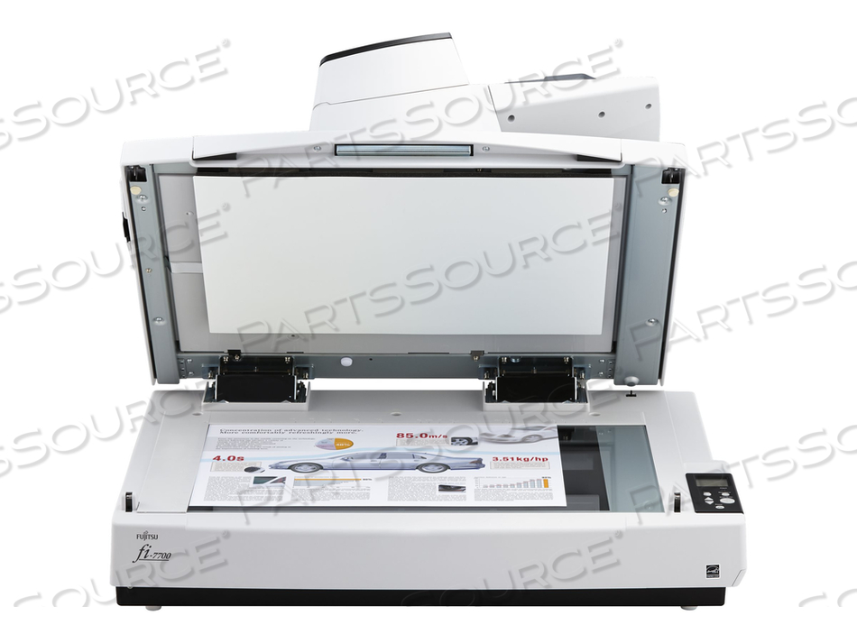 FI-7700, СКАНЕР ДОКУМЕНТОВ, ТРОЙНОЙ ПЗС, ДУПЛЕКС, ARCH B, 600 ТОЧЕК/ДЮЙМ X 600 ТОЧЕК/ДЮЙМ, ДО 100 СТР./МИН. (МОНО) / ДО 100 СТР./МИН. (ЦВЕТ), АПД (300 ЛИСТОВ), ДО 3