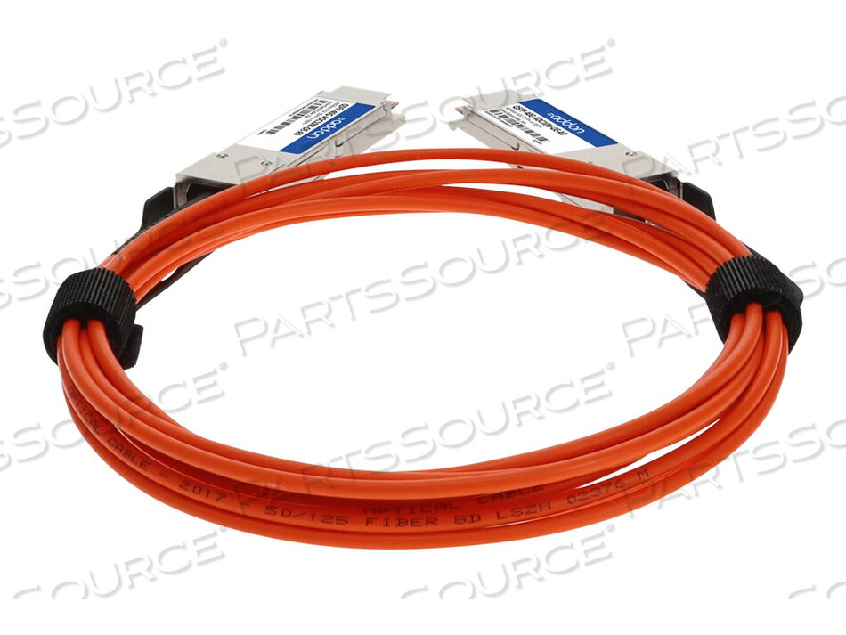 OEM#: QSFP-40G-AOC10M-OE-AOADDON MSA И TAA-СОВМЕСТИМЫЙ 40GBASE-AOC QSFP+ - QSFP+ ОРАНЖЕВЫЙ АКТИВНЫЙ ОПТИЧЕСКИЙ КАБЕЛЬ от ADDON