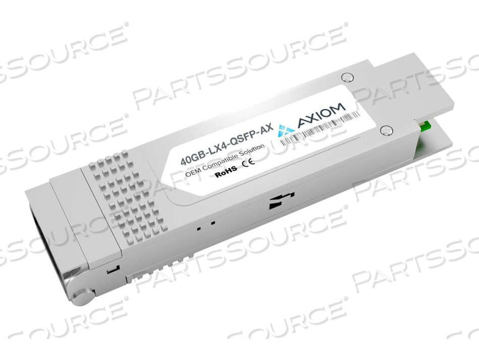 OEM#: 40GB-LX4-QSFP-AXAXIOM 40GBASE-LX4 QSFP+ ПРИЕМОПЕРЕДАТЧИК ДЛЯ ЭКСТРЕМАЛЬНЫХ УСЛОВИЙ - 40GB-LX4-QSF от Axiom