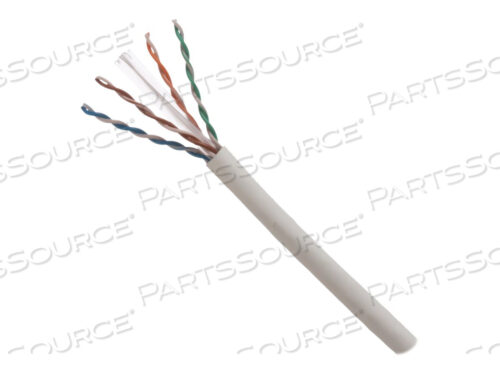 TX6000, КАБЕЛЬ В ОБЪЕМЕ, 1000 ФУТОВ, 0,2 ДЮЙМА, UTP, CAT 6, IEEE 802.3AF/IEEE 802.3AT, CMP, ВНУТРЕННИЙ, ПЛЕНУМ, ОДНОТОННЫЙ, ЗЕЛЕНЫЙ