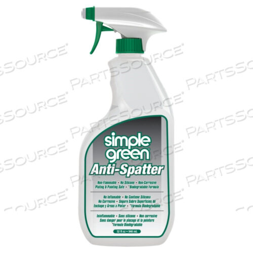 OEM#: 1345213452 SIMPLE GREEN ANTI SPATTER, ГОТОВОЕ К ИСПОЛЬЗОВАНИЮ, 32 УНЦИИ, НА ВОДНОЙ ОСНОВЕ от Simple Green