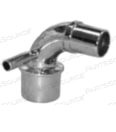OEM#: 00-443-AADAPTER, КОЛЕНЧАТЫЙ ПАТРУБОК МАСКИ, ТИП KEETS, 15MMM X 22MMM/15MMF X 1/4 SIDE, СОСК O2, ХРОМИРОВАННАЯ ЛАТУНЬ от Anesthesia Associates