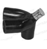 OEM#: 00-450-PADAPTER, ДЫМОХОД Y (90°), С РЕГУЛИРОВОЧНЫМ ВЫПУСКНЫМ КЛАПАНОМ, 22MMM/15MMF X 7/8 X 7/8 OD, ТОКОПРОВОДЯЩИЙ НЕОПРЕН от Anesthesia Associates