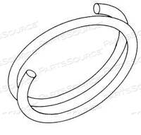 Заменяет Pelton & Crane 017187ПРОКЛАДКА КРЫШКИ, 1/4 ДЮЙМА, НЕОПРЕНОВАЯ ГУБКА, ЧЕРНАЯ