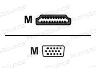 OEM#: HDMI2VGAMM6ADDON 6-футовый черный кабель HDMI 1.3 MALE-VGA MALE для разрешения до 1920X1200 (от ADDON