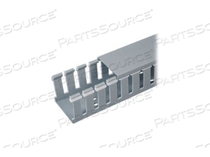 OEM#: G2X1LG6DUCT, WIRING, PVC, WIDE SLOT, FLUSH, 2 ДЮЙМА X 1 ДЮЙМ X 6 ФУТОВ, LT GRAY от Panduit