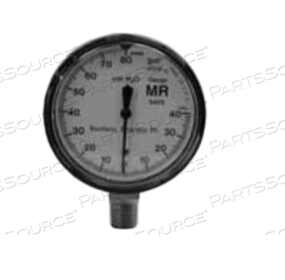 OEM#: 00-199-МРИМАНОМЕТР, ДАВЛЕНИЕ, МРТ КОНД 3Т, -40 ДО +80 СМ H2O, 1/4 NPT-M НИЖНЕЕ МОНТАЖНОЕ МЕСТО, 2,5 ДИАМЕТР, ПЕРЕДНЯЯ НУЛЕВАЯ РЕГУЛИРОВКА от Anesthesia Associates