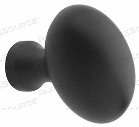 РУЧКА ДЛЯ ШКАФА ОВАЛЬНАЯ МАТОВО-ЧЕРНАЯ