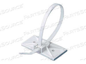 OEM#: SMS-A-D14КРЕПЛЕНИЕ ДЛЯ КАБЕЛЬНОЙ СТЯЖКИ, 2-СТОРОННИЙ ВХОД ДЛЯ СТЯЖКИ, КЛЕЙКАЯ СПИНКА/MTG, ОСНОВАНИЕ 2,00 ДЮЙМА ШИРИНА X 1,00 ДЮЙМА ДЛИНА, АБС-пластик, СЕРЫЙ от Panduit