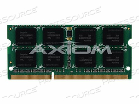 AXIOM - DDR3 - 4 ГБ - SO DIMM 204-PIN - 1333 МГЦ / PC3-10600 - БЕЗ БУФЕРИЗАЦИИ - NON-ECC - ДЛЯ APPLE IMAC, HP ELITE 8000, ELITEBOOK 25XX, 87XX, LENOVO THINKPAD T420, ПЛАНШЕТА X201, X220