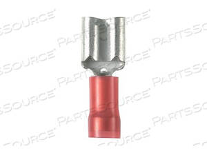 OEM#: DNF18-110-CDISCONNECT, МАМАШИНА, ЛАТУНЬ, ИЗОЛИРОВАННАЯ, 300 В, 22 ДО 18 AWG, 0,110 X 0,032 ДЮЙМА от Panduit