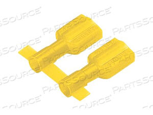 OEM#: DNF10-250FIB-2KDISCONNECT, FEMALE, ЛАТУНЬ, ИЗОЛЯЦИЯ, 600 В, 12 ДО 10 AWG, 0,250 X 0,032 ДЮЙМА от Panduit