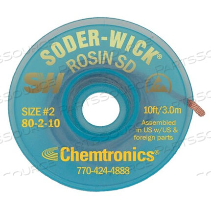 OEM#: 80-2-10SODER-WICK ROSIN от Chemtronics