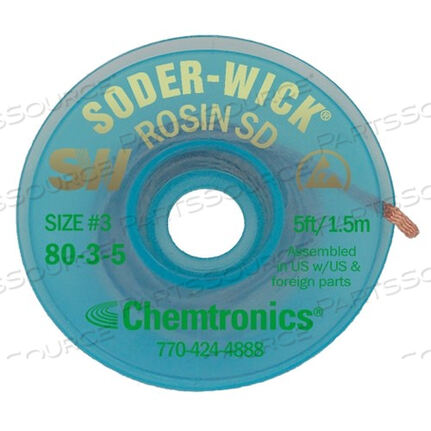 OEM#: 80-3-5SODER-WICK ROSIN от Chemtronics