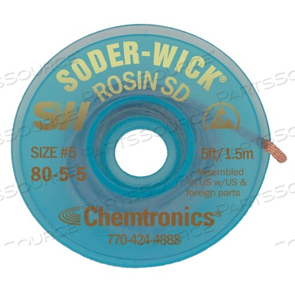 OEM#: 80-5-5SODER-WICK ROSIN от Chemtronics