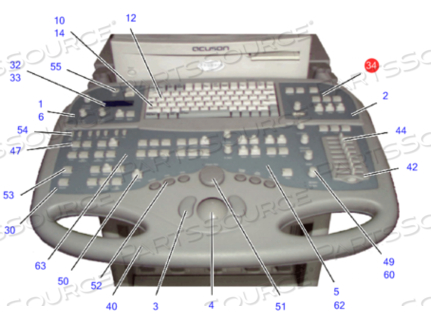 OEM#: 8256509OVERLAY, FUTURES, ENGLISH, SEQ от Siemens Medical Solutions
