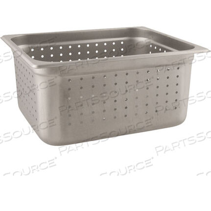 Заменяет Browne Foodservice 22126PPAN, STEAM, HALF, 6D, PERF, SS