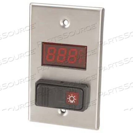 Заменяет AllPoints Foodservice 1381207ТЕРМОМЕТР, С ВЫКЛЮЧАТЕЛЕМ СВЕТА