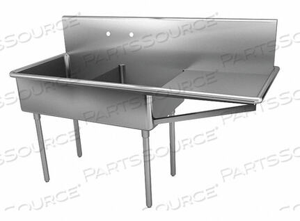 OEM#: NSFB230-24R-2-JМОЙКА ДЛЯ КУХНИ С СУШИЛЬНЫМИ ПОЛКАМИ 57 ДЮЙМОВ от Zurn Industries LLC